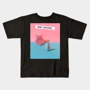 Vaporwave Weihnachten Christmas Techno Aesthetic Kids T-Shirt